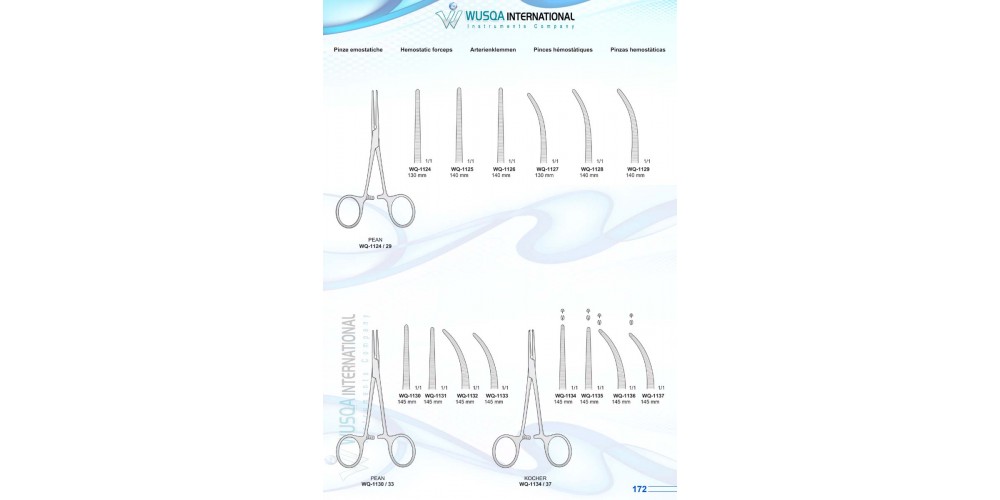 Hemostatic Forceps 